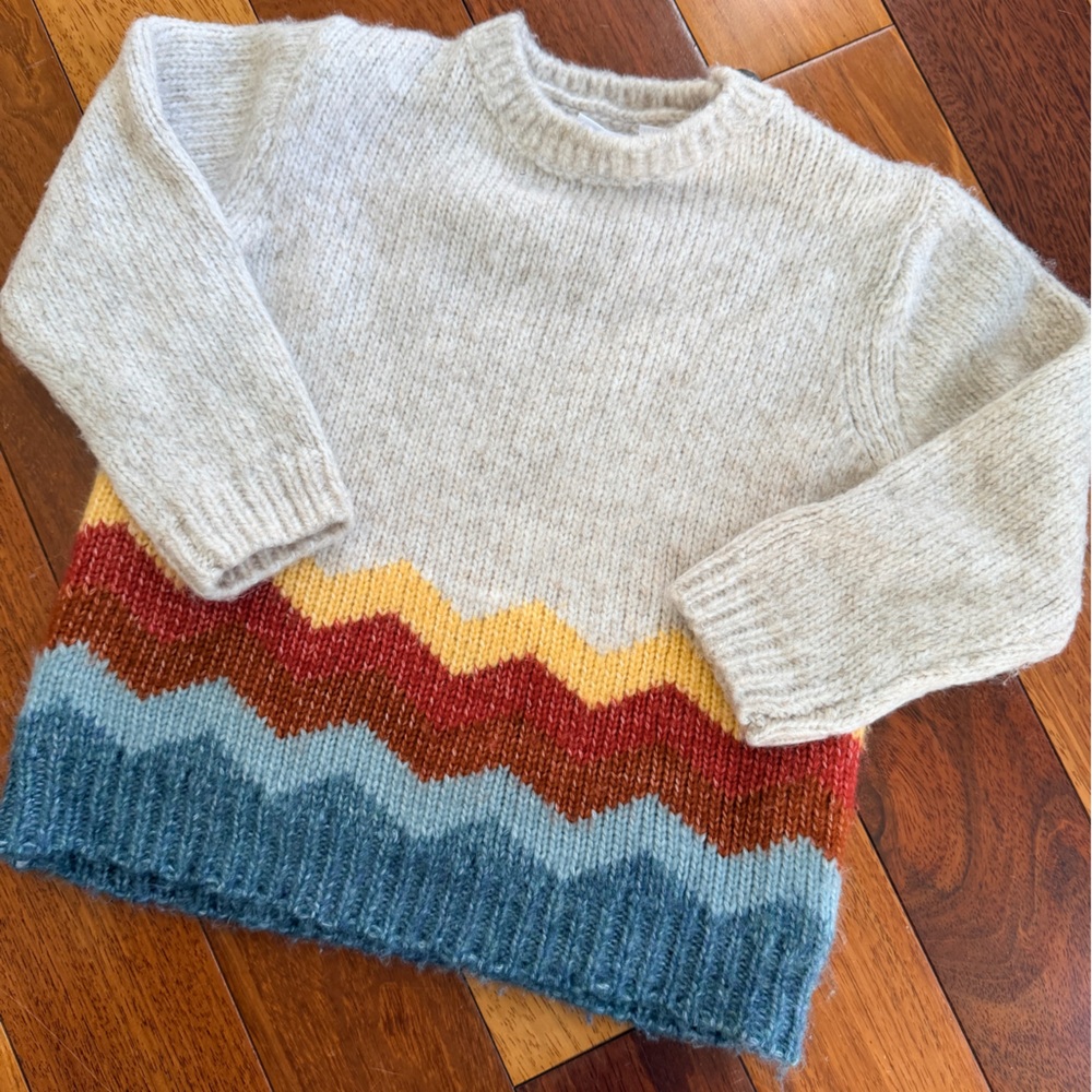 Zara Chevron Boys Sweater